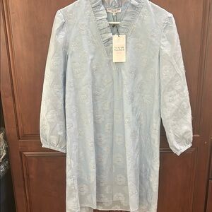 Taylor Tallman Light Blue Floral Dress